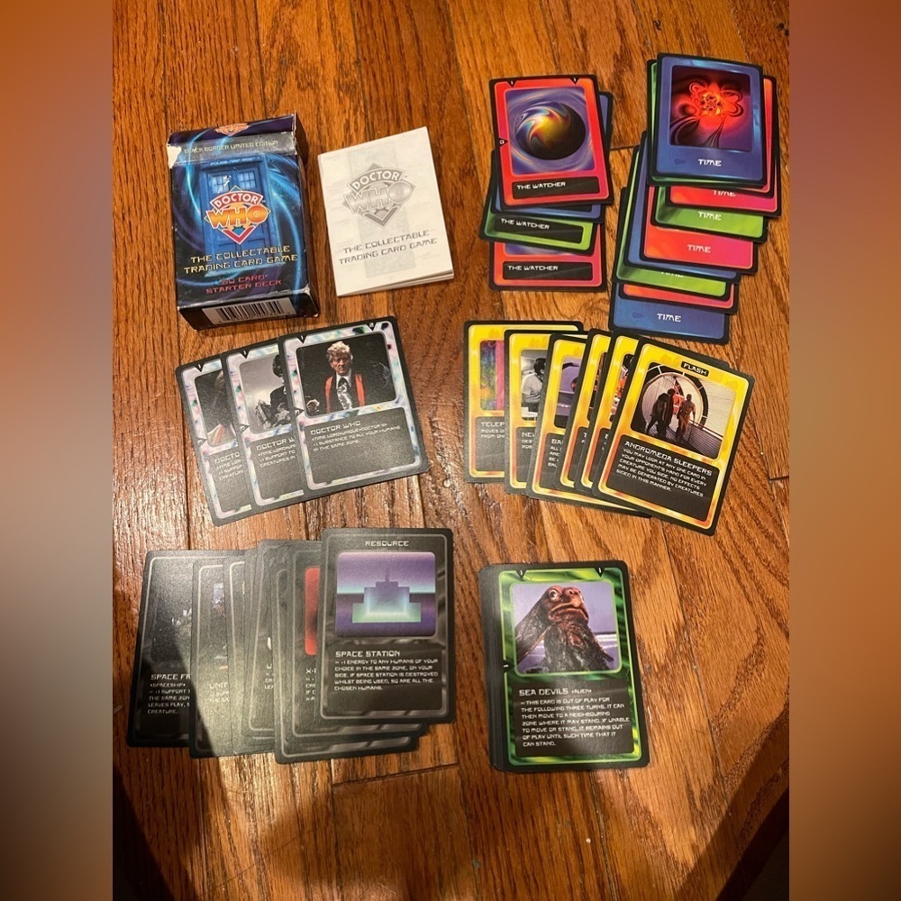 Doctor Who Collectable Trading Card Game 60 Starter Deck MMG